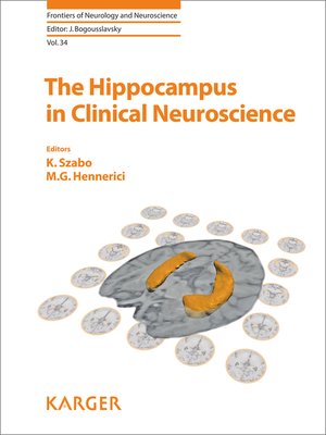 cover image of The Hippocampus in Clinical Neuroscience